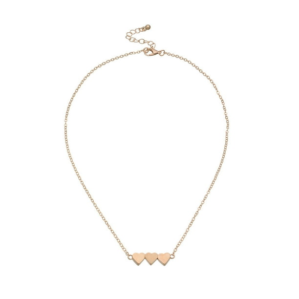 Corazón de cuentas de capa collar de regalo de cumpleaños para mamá Mujeres Esposa