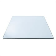 35 Square Clear Tempered Glass Table Top By Spancraft Glass