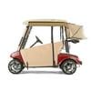 Club Car DS Golf Cart PRO-TOURING Sunbrella Track Enclosure - Linen