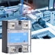 thumbnail image 5 of Relé de estado sólido monofásico, Relé de estado sólido, con indicación de tubo LED, AC-AC 70-280VAC, Voltaje de Carga 24-480VAC, usar en maquinaria CNC(10 A) relé de estado Spptty Electricista, 5 of 6