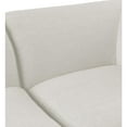 thumbnail image 5 of Meridian Furniture Miramar Cream Durable Linen Textured Modular Sofa, 5 of 8