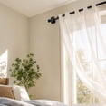 thumbnail image 5 of No-Drill Curtain Rod Bracket, Multi-Function Towel Bar Holder Hooks, Long Object Wall Clips, 4-Pack, 5 of 9