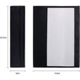 thumbnail image 2 of Cojín protector para cinturón de seguridad de coche, extraíble para adultos y niños, para proteger cuello y hombros (negro, 2 unidades), 2 of 5