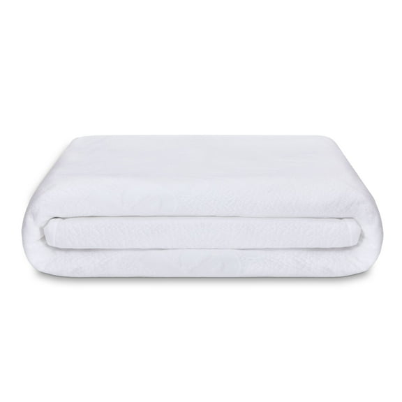 Polysleep Waterproof Mattress Protector | Antimicrobial Breathable Bed Cover with a SilverClear® Coating — Twin Size