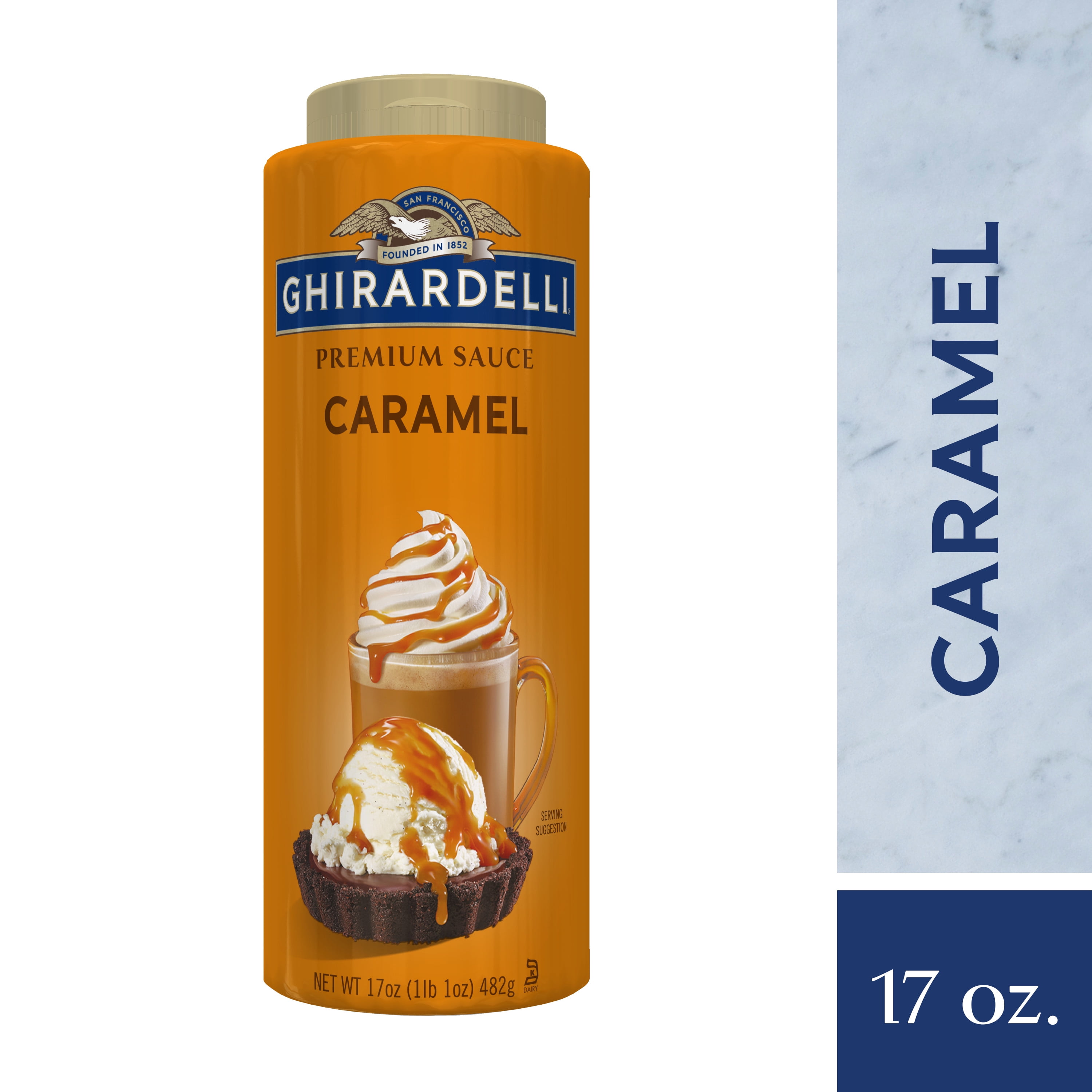 GHIRARDELLI Premium Caramel Sauce, 17 OZ