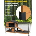 thumbnail image 2 of Aivituvin Rabbit Cage Indoor with Metal Frame Rabbit Hutch Waterproof Oudoor Guinea Pig Cage, 2 of 6