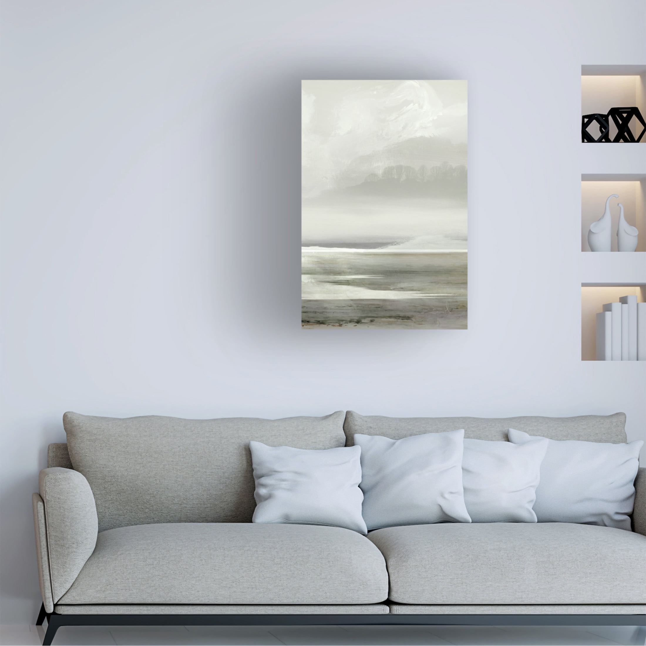 Trademark Fine Art Dan Hobday Lakes No2 Canvas Wall Art