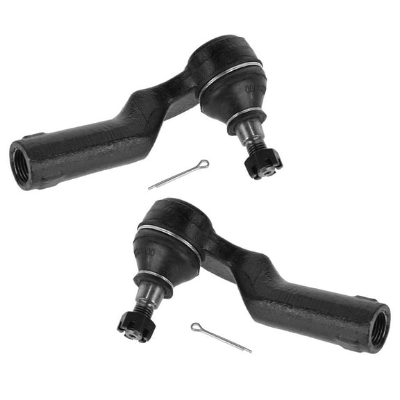 TRQ Front Tie Rod Outer LH Driver & RH Passenger Side Pair for Mazda 3 5 Mazda3 PSA55084