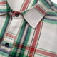 thumbnail image 5 of Blusa y camisa de manga larga con cuello vuelto para hombre, blusa informal a cuadros a la moda con botones y cuello vuelto, blusa de poliéster para hombre, 5 of 9