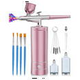 thumbnail image 1 of Airbrush Kit with Compressor, Portable Nail Spraygun, Rechargeable Cordless Airbrush Set, Handheld Airbrush Machine B, 1 of 7
