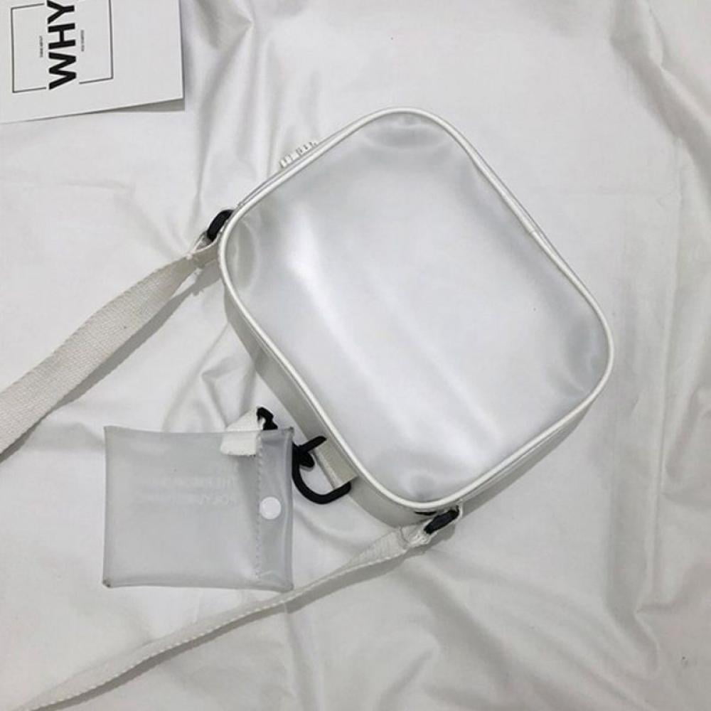 Transparent Jelly Small Square Bag Mini Chain Bag Fashion Version Shoulder Messenger 