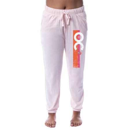 

The O.C.: Television Series Womens Logo Sleep Jogger Pajama Pants (XXX-Large)