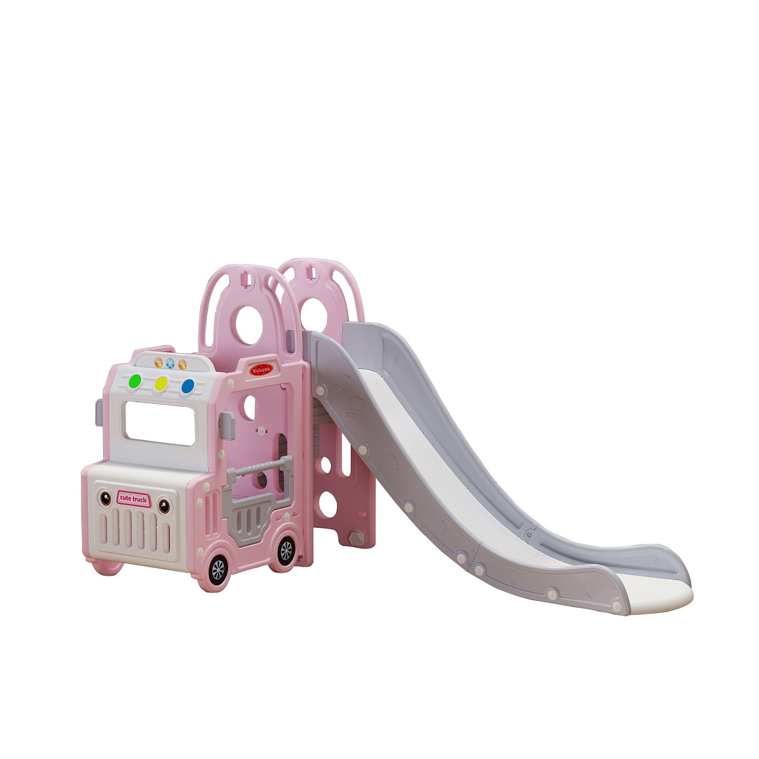 Resbalin Columpio Musical Rosa