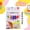 White*2Set, variant on 1 Set Puffy Paint Neon Gel Pens, 6 Colors DIY Bubble Popcorn Drawing Markers, 3D Puffy Texture Popcorn Painting Markers, Foam Drawing Pens, Creative and Fun Pens for Art Projects and Card Crafts