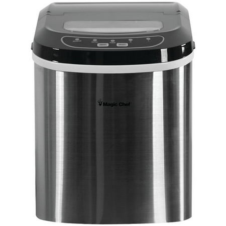Magic Chef Portable Countertop Ice Maker, Stainless - Walmart.com