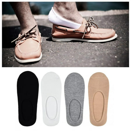 3 Mens Loafer Foot Cover Ankle Socks Invisible Boat Liner Low Cut Footies