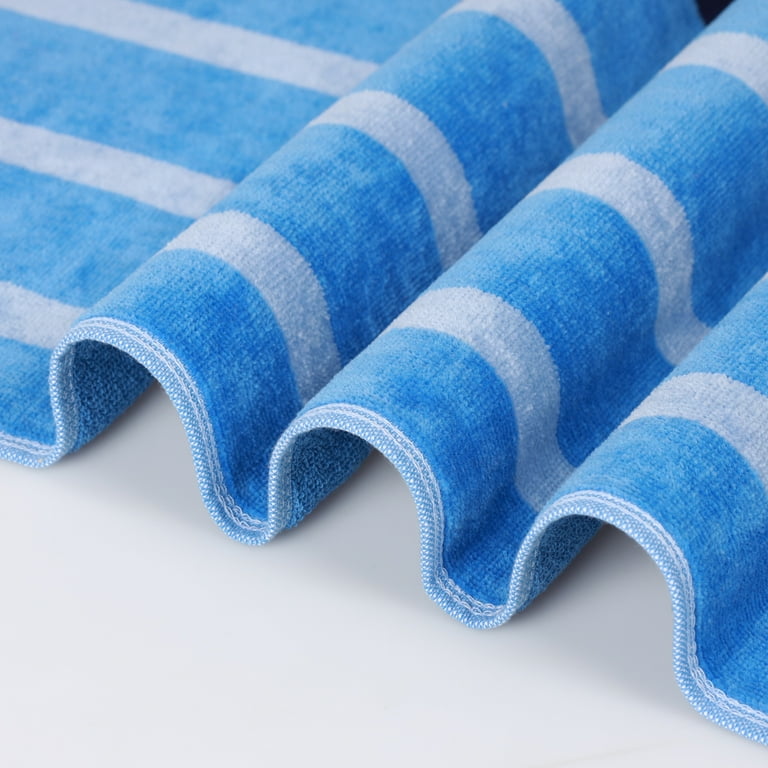 Superior Mira Striped Cotton Large Oversized Beach Towel, 34