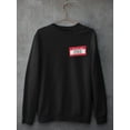 thumbnail image 3 of Staying At Home Quote Sweatshirt Men -GoatDeals Designs, Male 3X-Large, 3 of 4