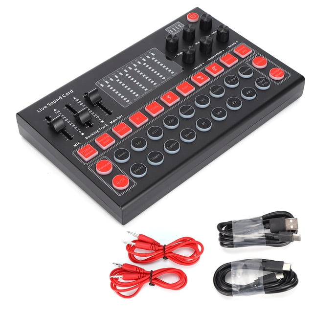 Estink External Dual Channel Sound Card Iron Stable Signal Professional