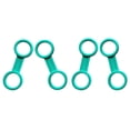 thumbnail image 3 of 4 Pieces Scuba Diving Snorkeling Snorkeling Silic - Green, 3 of 8