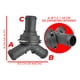 thumbnail image 2 of Conector Manguera Radiador Infer Vw Nivus Polo Taigun Virtus, 2 of 5