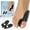 Black, variant on Bunion Cushion Protector, 10 Packs of Bunion Corrector Pads with Separator for Big Toe, Gel Shield for Foot Pain Relief, Calluses, Corns - Beige