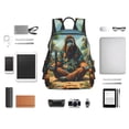 thumbnail image 4 of Fotbe Forest Meditating Gorilla Mochila Ligera para Hombres y Mujeres - Duradera y Resistente al Agua, Ideal para Escuela, Trabajo, Viajes y Uso Diario, 4 of 7