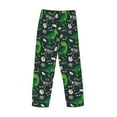 thumbnail image 4 of Kdxio Dinosaur and Bone Print Men's Sleep Pajama Pant Lounge Pants with Pockets, 4 of 8
