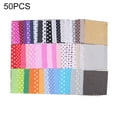 thumbnail image 5 of NUZYZ 30/50Pcs 10cmx10cm Floral Print Patchwork Cloth Sewing Quilting Material, 5 of 5