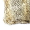 thumbnail image 3 of Quality Home Faux Fur Pillow - Kitt Fox - 30"W x 30"L - (Set of 2 Pillow Covers), 3 of 3