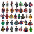 thumbnail image 1 of Paquete de 36 Mini Figuras de Bloques de Construcción Superhéroes – Juguetes Coleccionables para Niños de 36 Años o Más, 1 of 6