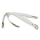 thumbnail image 1 of Accesorio de correa de acordeón Naiovety Cinturón de fijación Universal Correas de hombro de cuero ajustables Blanco, 1 of 6