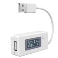 thumbnail image 1 of LCD USB Voltaje / Amperios Probador de medidor de potencia Multímetro Prueba de velocidad de cargadores Cables Capacidad de bancos de energía sidaley DZ4630-02, 1 of 2