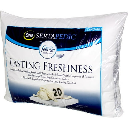 Sertapedic Pure & Fresh Febreeze Pillow, Set of 2