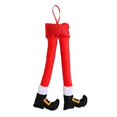 thumbnail image 2 of Patas Navideñas Papá Noel Accesorios para Coche Decoraciones Árboles Navidad () Rojo, 2 of 6