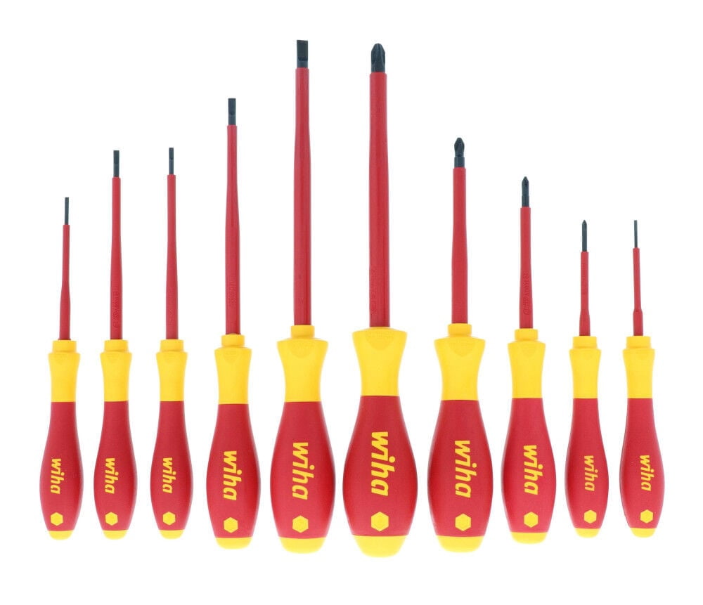 (10-Piece) Insulated SoftFinish Screwdriver Set