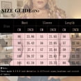 thumbnail image 4 of LNZGNM Sweaters for Women Long Sleeve V-neck Ribbed Oversized Lightweight Cozy with Stretch Sweater Fall Outing Comfort,Red(XL), 4 of 9