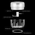 thumbnail image 3 of Electric Mini Baby  Machine Electric Garlic Masher Cordless Garlic Chopper, 3 of 8