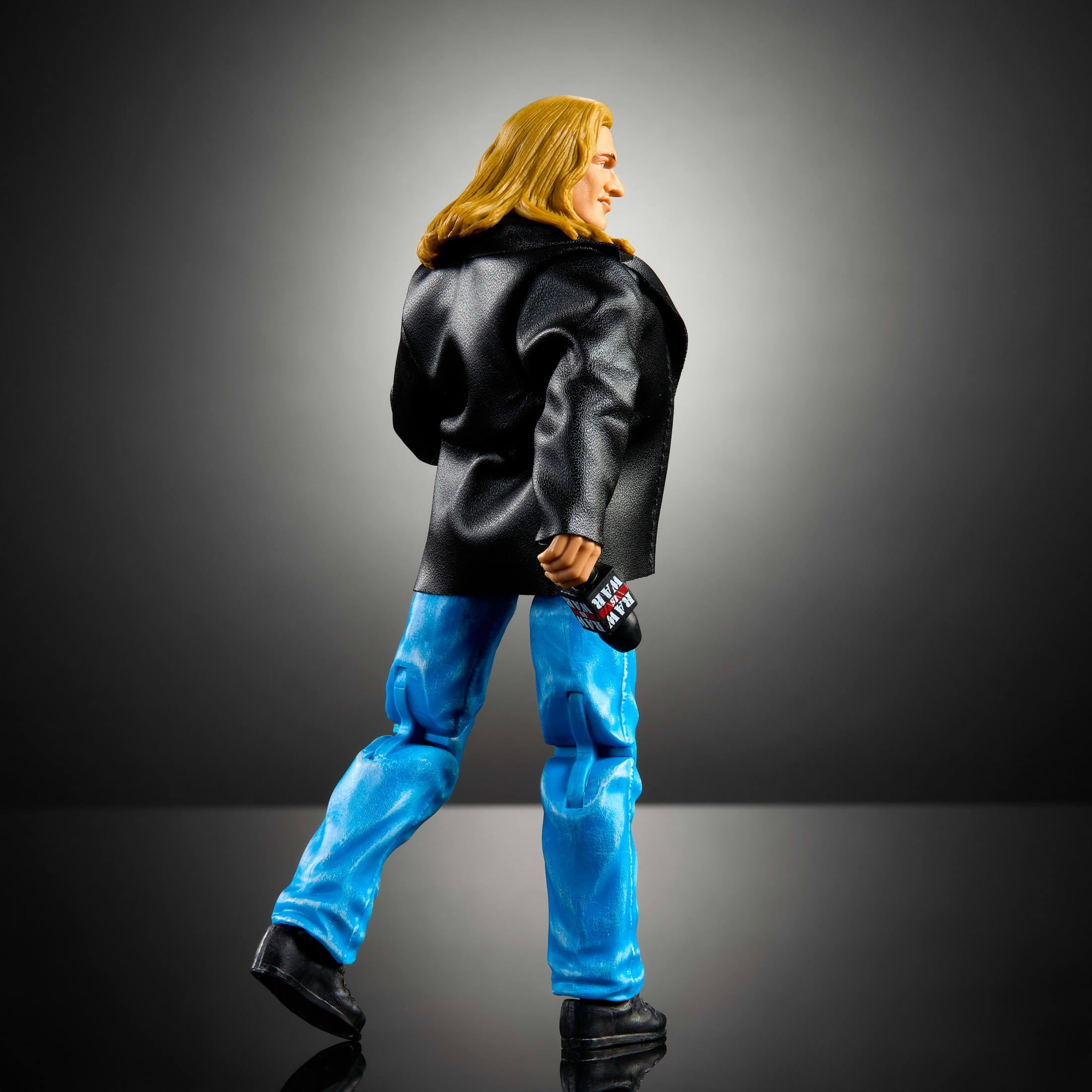 WWE Monday Night War Elite Collection Triple H Action Figure with Accessories, Build-a-Figure Parts