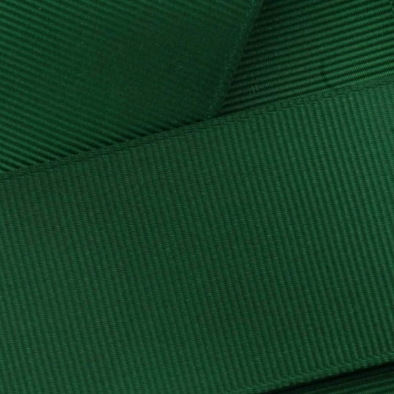 5/8" Forest Green Grosgrain Ribbon Solid 10 yard reel (16mm) HairBow Center