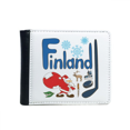 thumbnail image 1 of Finland National Symbole Point de Repère Motif Flip Fold Simili Cuir Portefeuille Porte-Cartes Multifonctions, 1 of 4