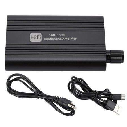 Portable HIFI Headphone Amplifier Stereo Earphone Audio AMP 3.5mm Aux 16-300 ohm TAPDRA Spare Part