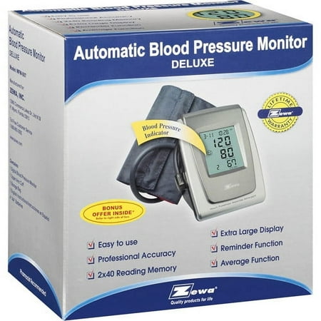 Zewa Automatic Deluxe Blood Pressure Mon
