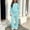 Light Blue, variant on FSYBOA Girls Outfit Set Size 7-8, Zipper Casual Warm 2 Piece Hoodies and Sweatpants White
