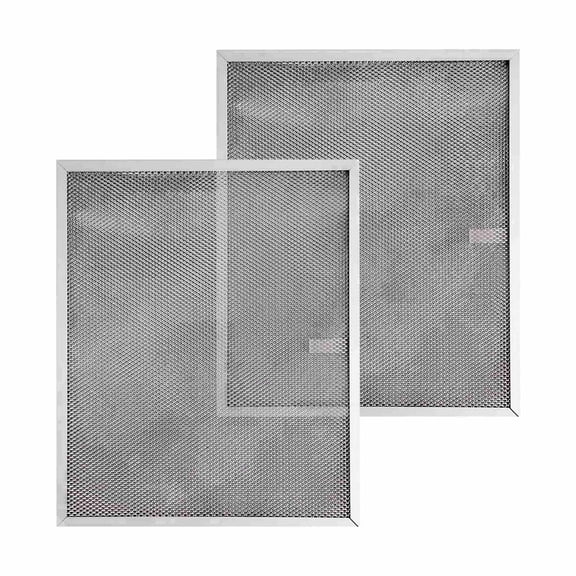 BPS1FA30 Range Hood Filter for Broan, 11.8" x 14.3" Grease Filter BPS1FA30, 99010299 Replacement for NuTone Allure 30" WS1 & 30" QS1(2 Pack)