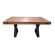 thumbnail image 3 of Comedor Kessa Muebles 4 Sillas 1 Banca Nogal 160 x 75 x 100 cm, 3 of 5