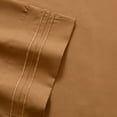 thumbnail image 2 of 1800 Series 4 Piece Deep Pocket Bedroom Bed Sheet Set King - Mocha, 2 of 2