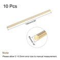 thumbnail image 2 of Unique Bargains 5mm Diameter 150mm Length Brass Solid Round Rod for DIY Craft 10pack, 2 of 4