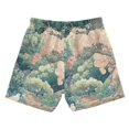 thumbnail image 7 of FORMRS Boys Swim Trunks Quick Dry Mesh Liner Boardshorts Sizes XS-XL, Floral Forest Pattern, 7 of 7