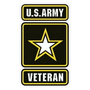 NOSTALGIA DECALS U.S. Army Veteran 6" Decal
